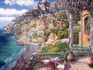 Mediterranean 03 Impressionism Flowers Oil Paintings